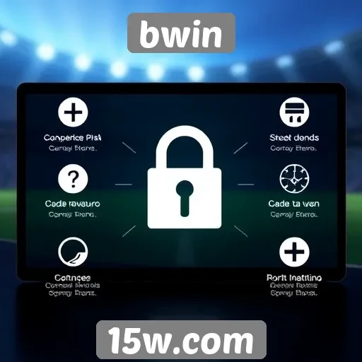 Recursos de segurança no site bwin